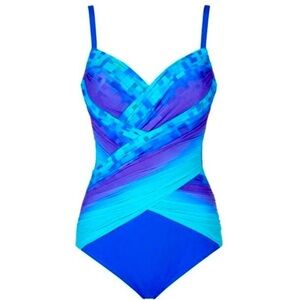 EUC GOTTEX ONE PIECE WITH ADJUSTABLE STRAPS